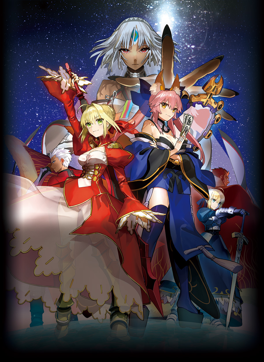 Fate Extella フェイト エクステラ Nintendo Swith 版 公式サイト